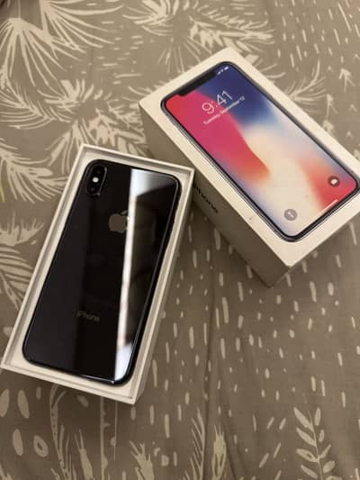 Apple iPhone X 64Gb Official PTA Approved with orignal box