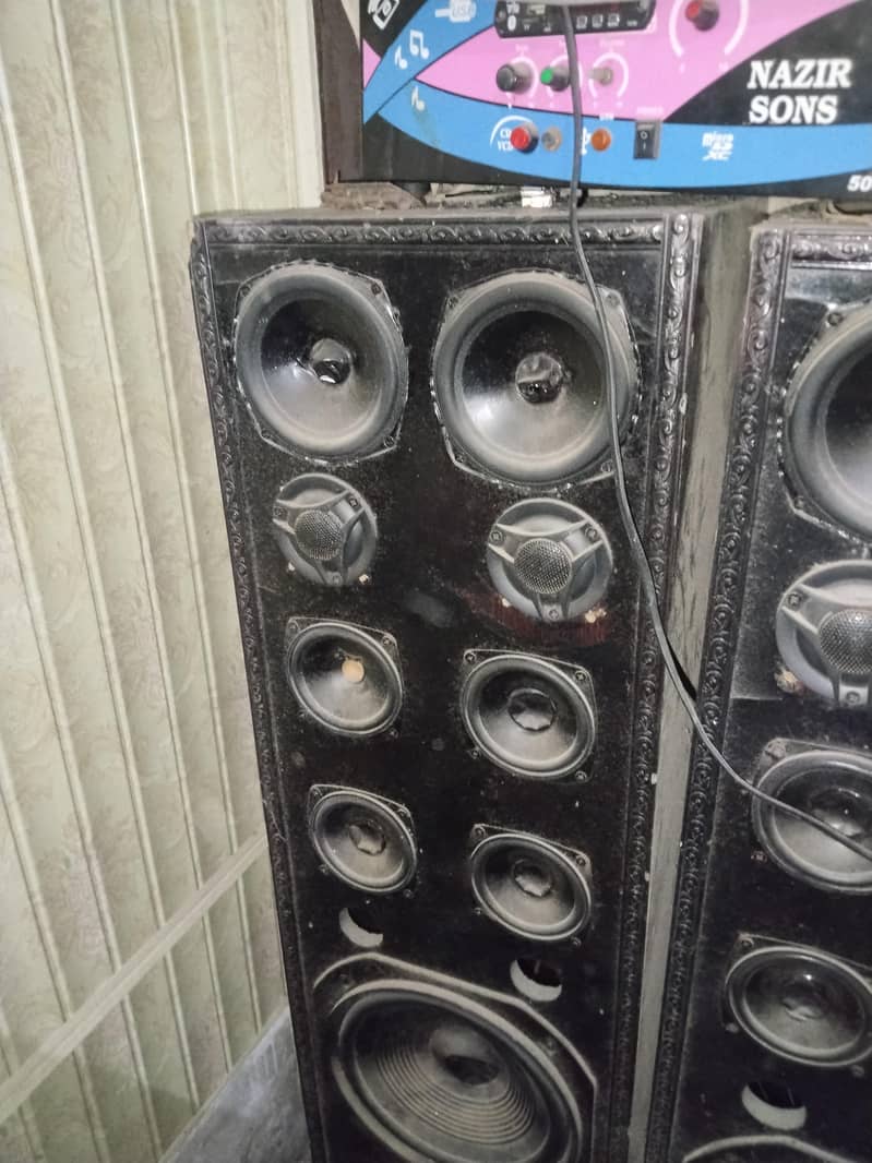 speaker + amplifier 0