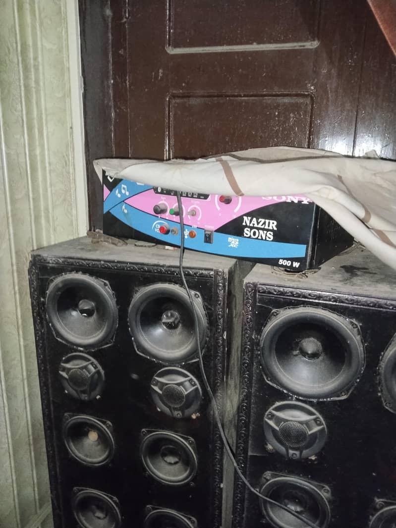 speaker + amplifier 2