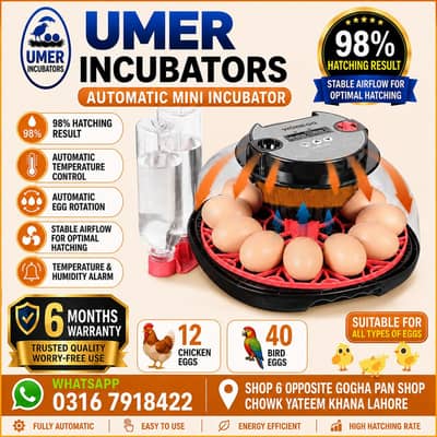 Eggs incubator | Hatching machine | automictic incubator | Brooder