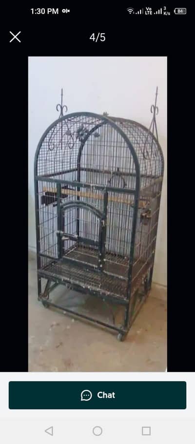 biig size heavy cage for macow and big parrots