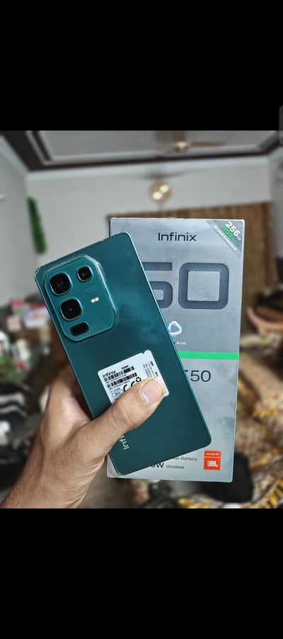 infinix note50 full box 10 by10 6 month warranty