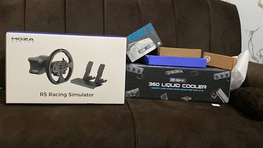 Moza R5 bundle new boxed pack