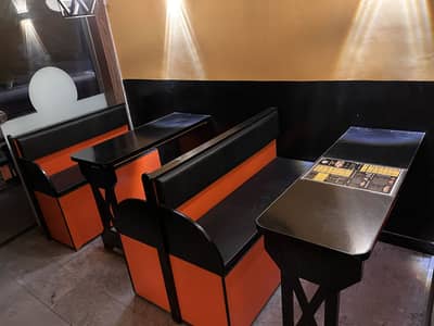 Sitting for restaurant , refreshment and hotel area