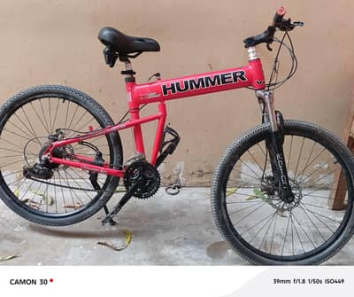 Hummer imported all almunium frame foldable bicycle