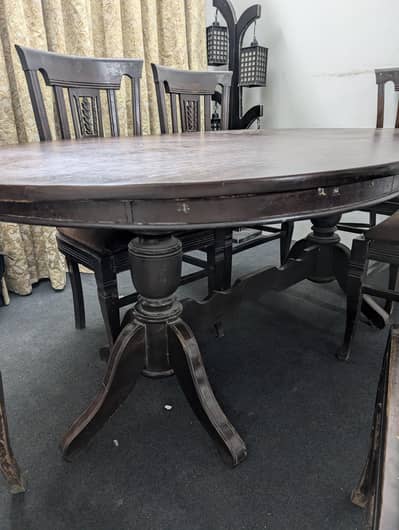 6 seater dinning table