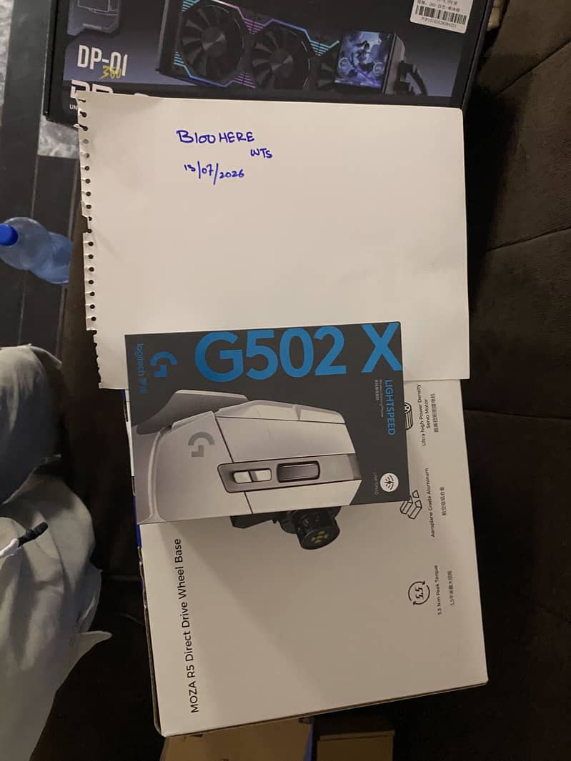 Logitech 502x wireless white 0