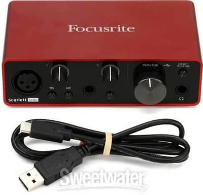inrerface/SoundCard Scarlett Solo 3rd Generation Lush Condition
