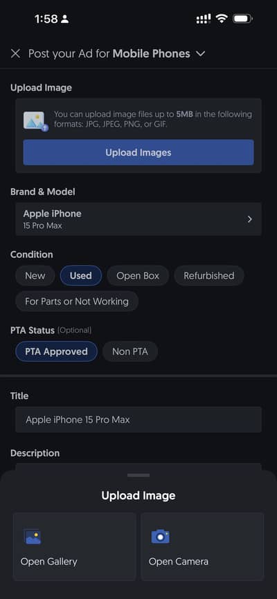 Apple iPhone 15 Pro Max