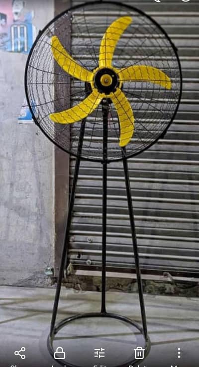 DC 12 inch stand fan