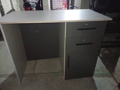Multi-purpose Wooden Study Table & Computer Desk with Locks