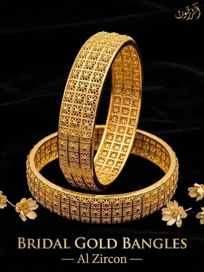 gold plated bangles