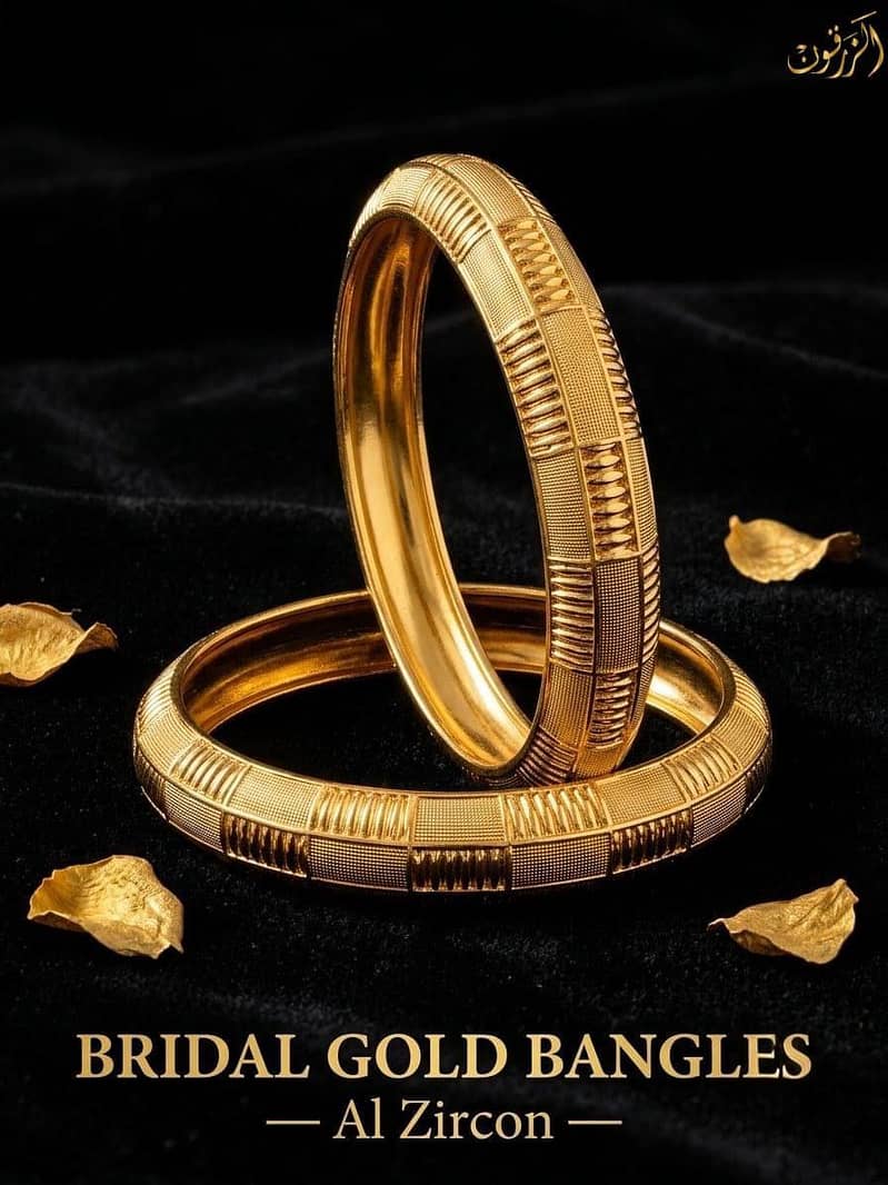 gold plated bangles 2