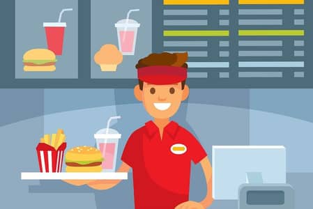 Need fast food kitchen worker