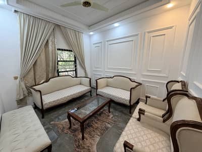 Sofa set + chair + tables