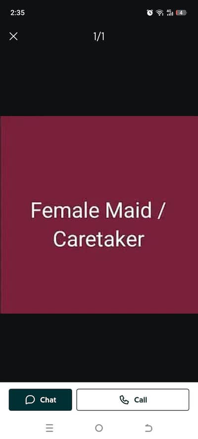 Female Maid