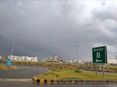 Most Prime Location Of Sector B  01 Kanal Facing Park Plot Behind DHA Club