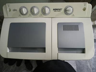 washing machine and dryer 1 year used