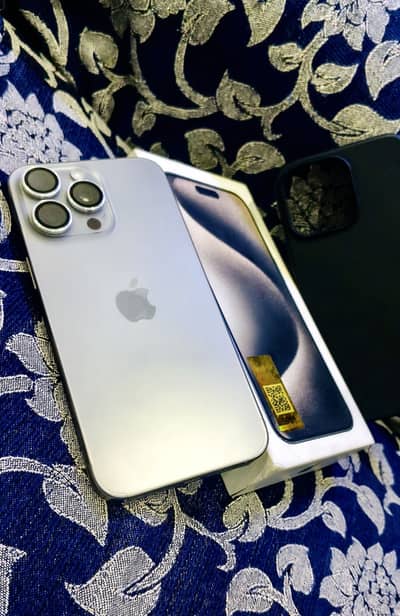 IPhone 15 Pro Max 256 GB | Complete Box | Official PTA Approved