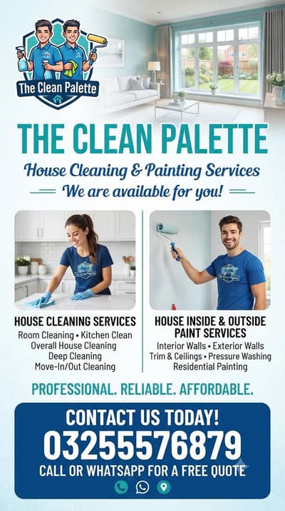 House cleaner or painter