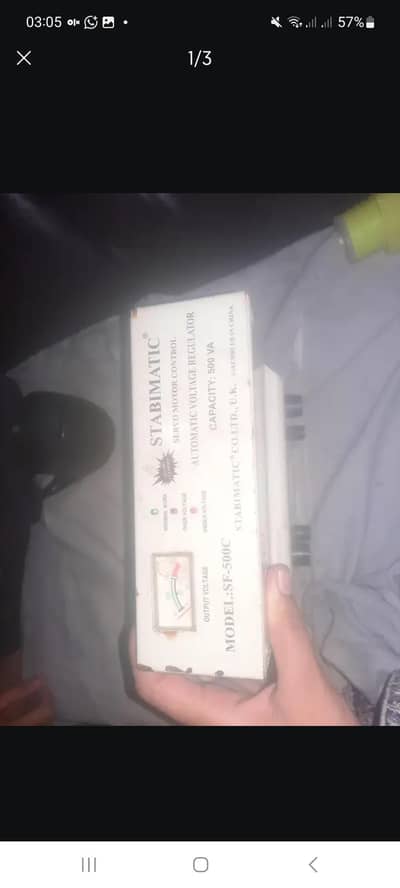 STABIMATIC Servo Motor Stabilizer SF-500C
