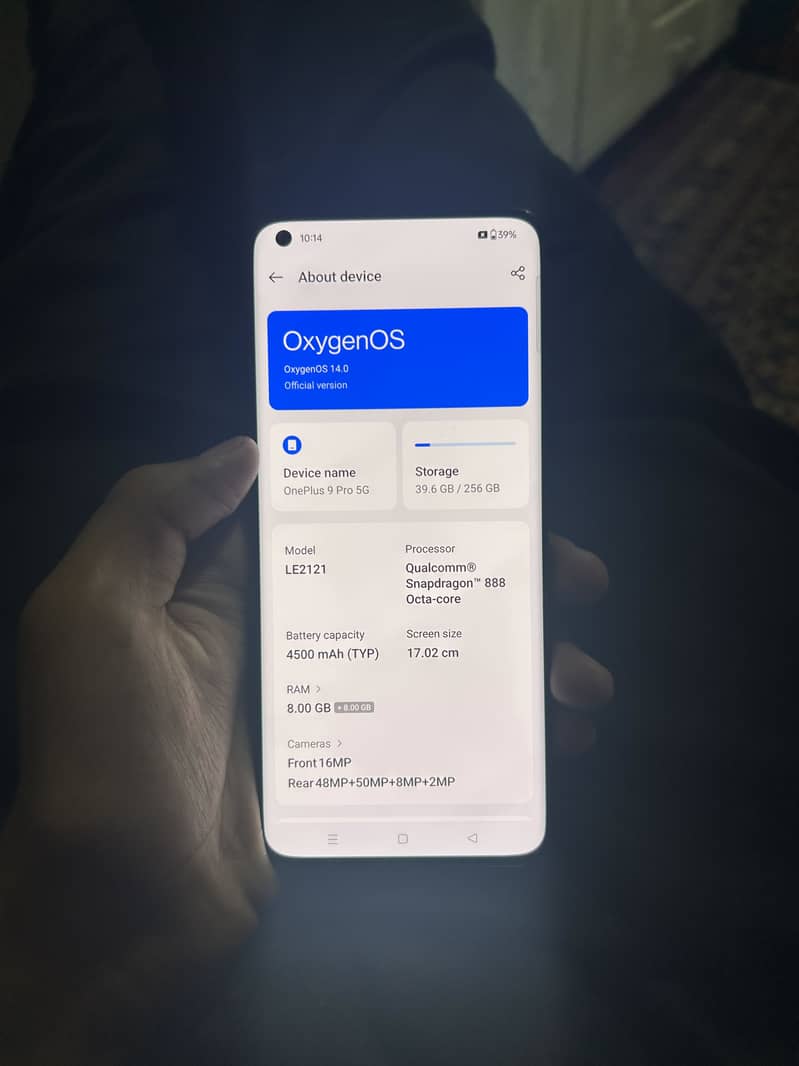 One Plus 9 Pro 5
