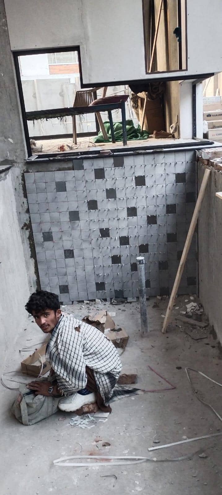 tile fixing 9