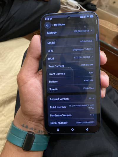 Infinix Note 60 pro 5g with box