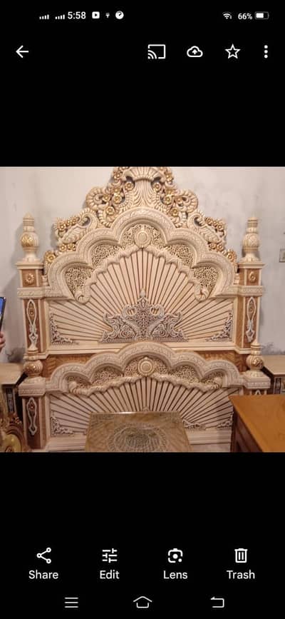 Master king size huge bed just like new