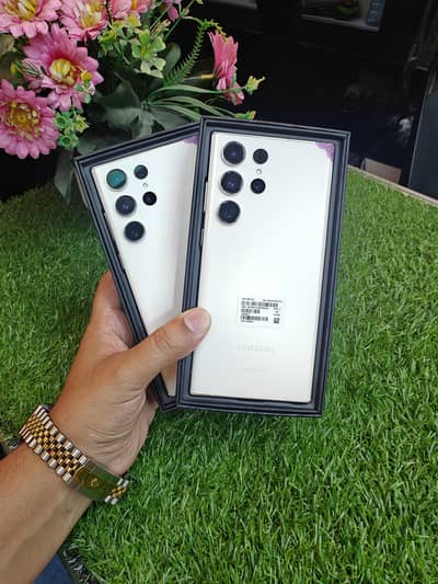 Samsung galaxy s23 ultra 12/512 full box official pta available