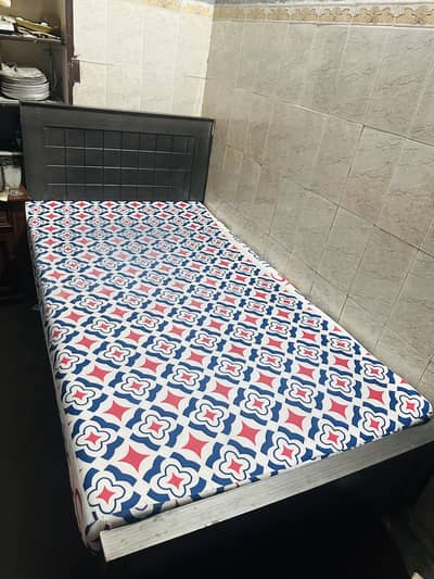 Single Bed with Mattress Best Quality