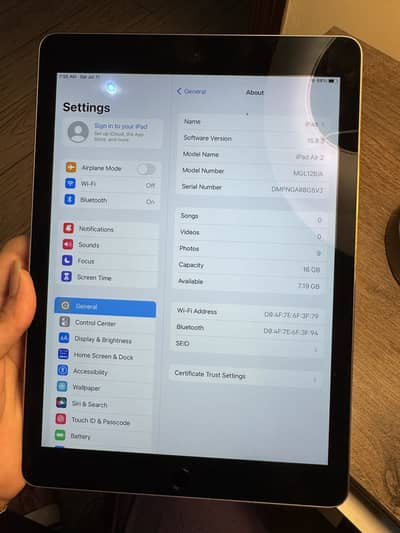 Ipad air 2