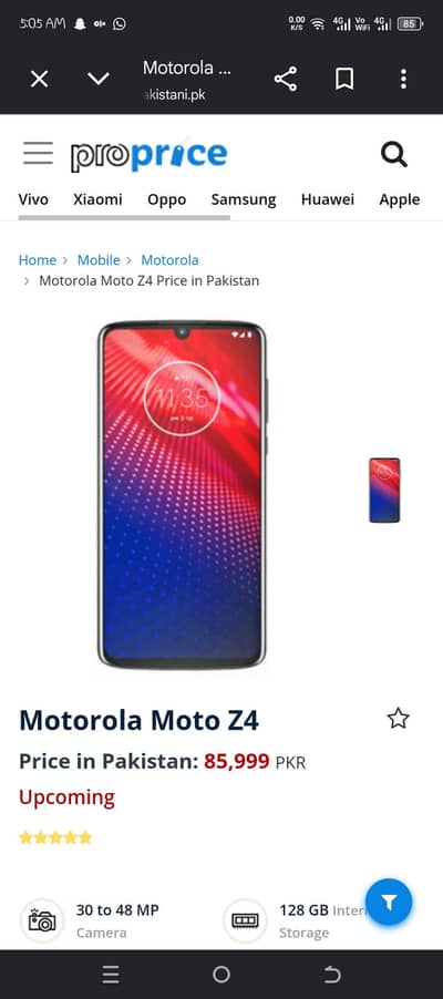 Motorola Moto Z4