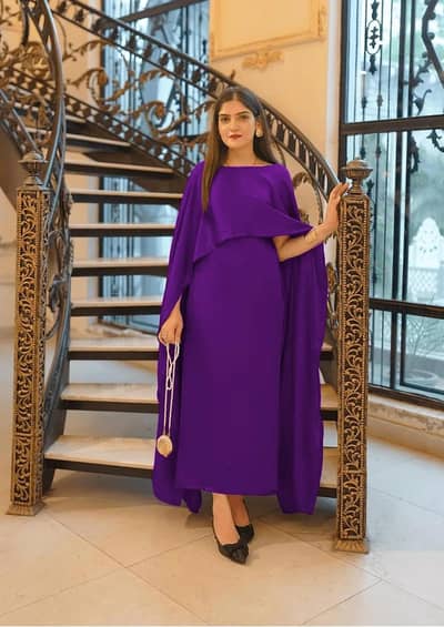 Royal 4pcs cape a anarkali collection shamoz silk tops frock