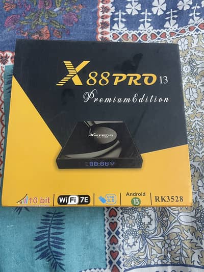 X88 Pro 13 Premium Edition | Android 13 TV Box | 4K UHD