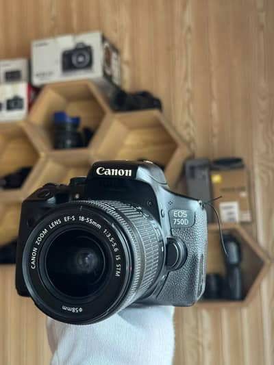 Canon 750D + 18-55mm STM | Rs. 92,000 Fixed