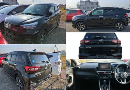 Toyota Raize 2021 4.5 grade, black, fresh import unregistered