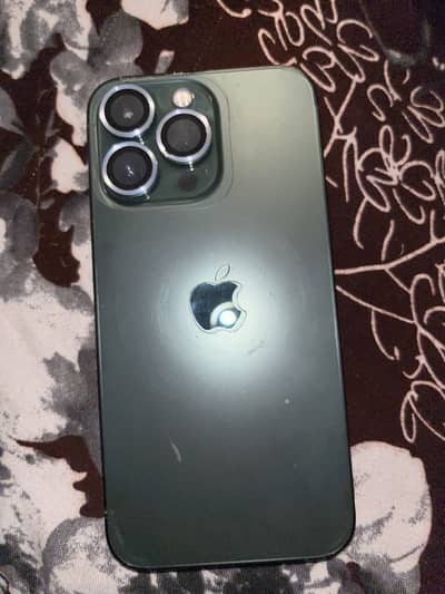 Apple iPhone 13 Pro 128 gb battery health 74 Mustard green colour