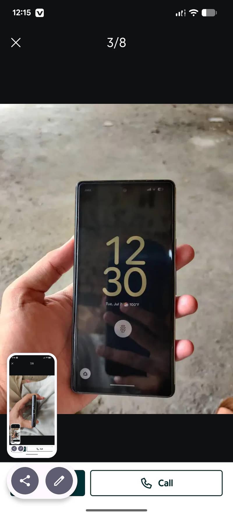 Google pixel 7a 0