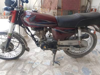 Honda Cg 125 2015 model total genuine