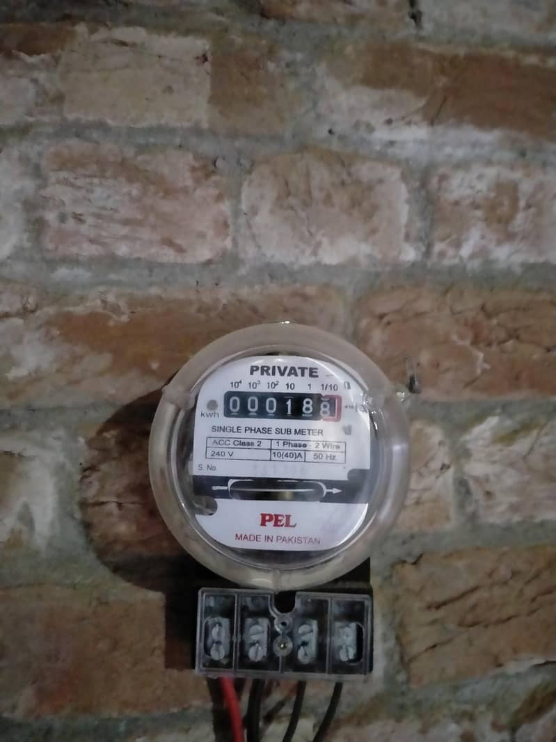 3 & single phase sub meter 4