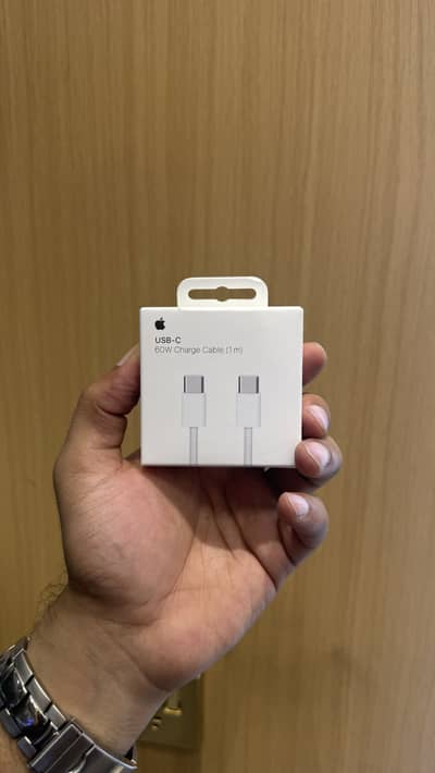 iPhone Original USB-C 60W cable - 1 Meter long - ⁠Box-packed