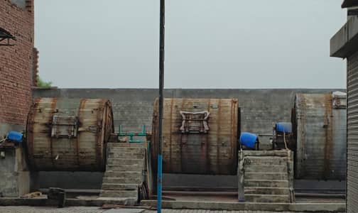 water Tanning Drums - Tannery