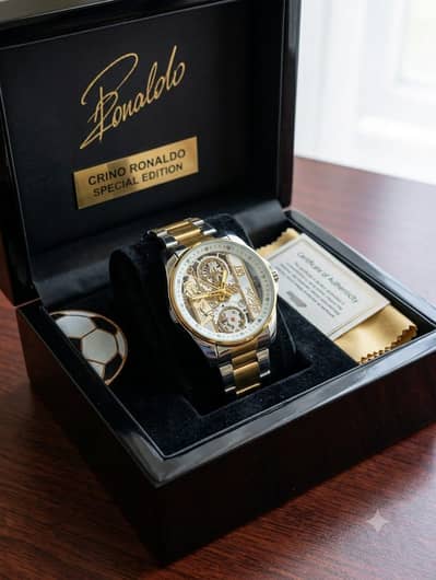 Hublot Style CR7 Inspired Men's Watch | Premium Gift Box Qu