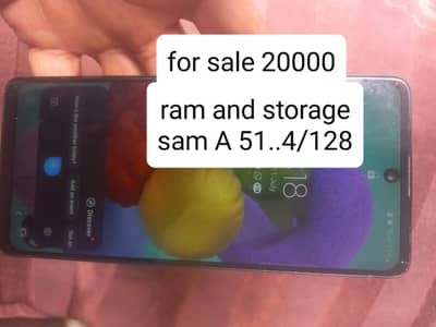 Samsung Mobile A51 . . 4/128