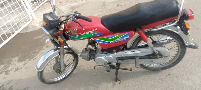 Honda CD 70 model 2018 all documents original Bio matrek not spot