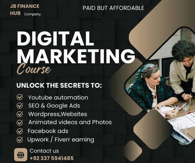 JB Digital Marketing Providing Course