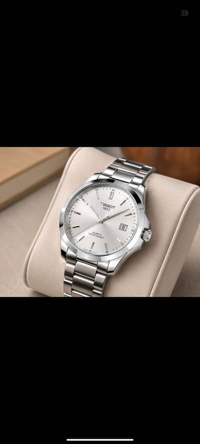Tissot Men Watch - Steel Band - Date - Gift bOx