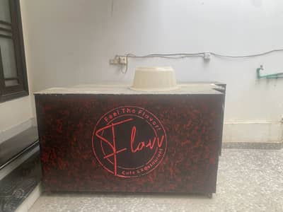 3 counters of same size for sell for restaurants or for stalls