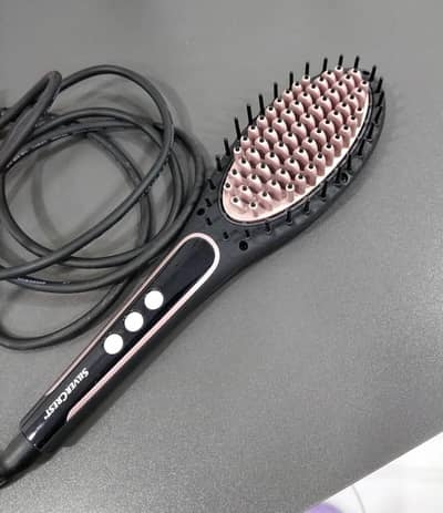 Silver Crest straightener brush